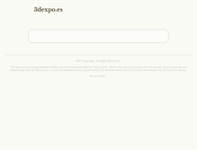 Tablet Screenshot of 3dexpo.es